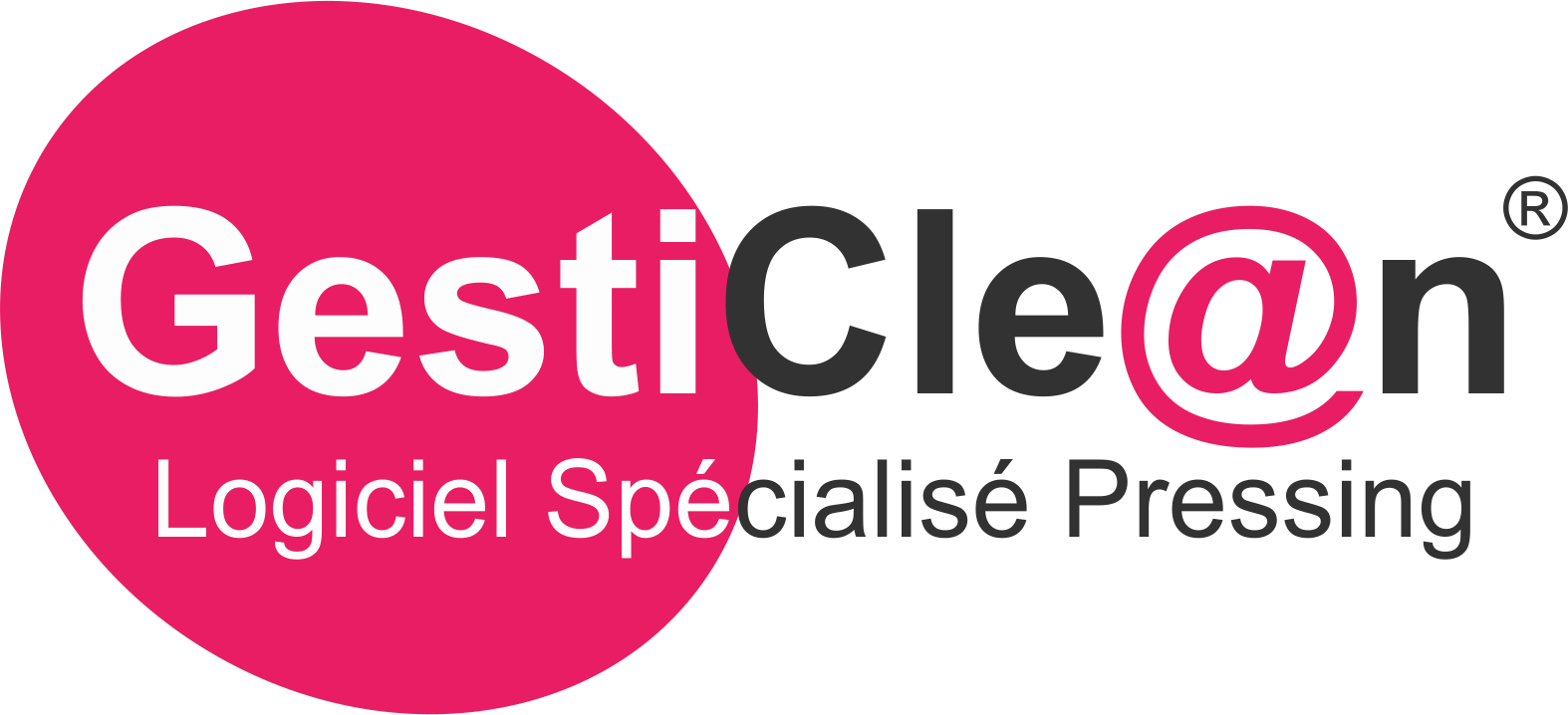 Logo GestiClean, logiciel gestion pressing
